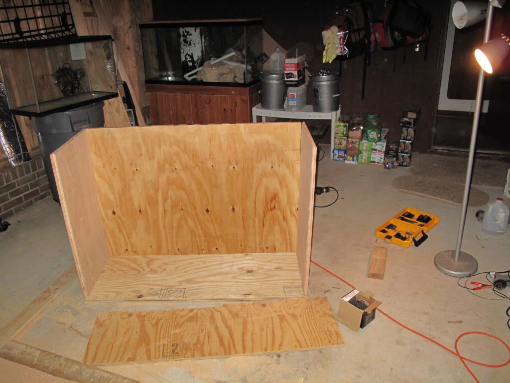 90 gallon build (DIY plywood stand) Reef Central Online Community
